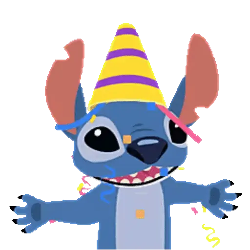 Emoji Bola 🟡 y Stitch Animado 17