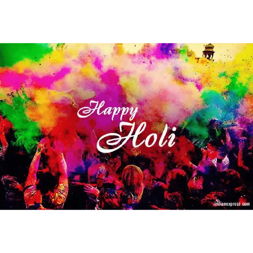 Happy Holi indianexpress.com