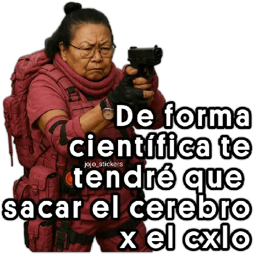 Abuelita sicaria Carlota Memes 15