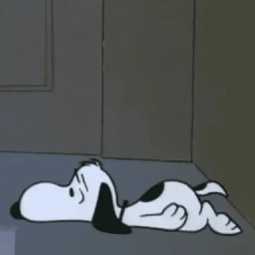 🫐☔ SNOOPY Triste ☔🫐 12