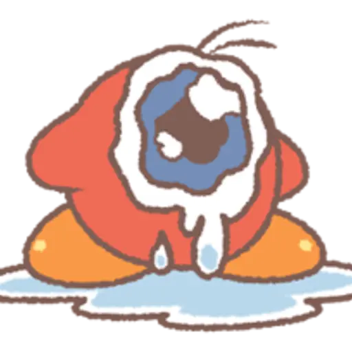 Kirby's Puffball Sticker Set 10