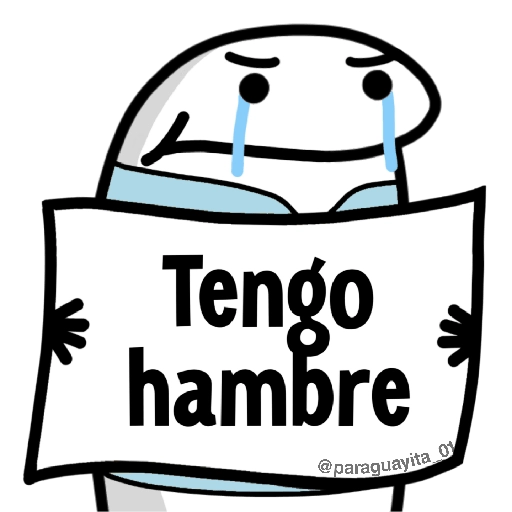 Tengo hambre @paraguayita