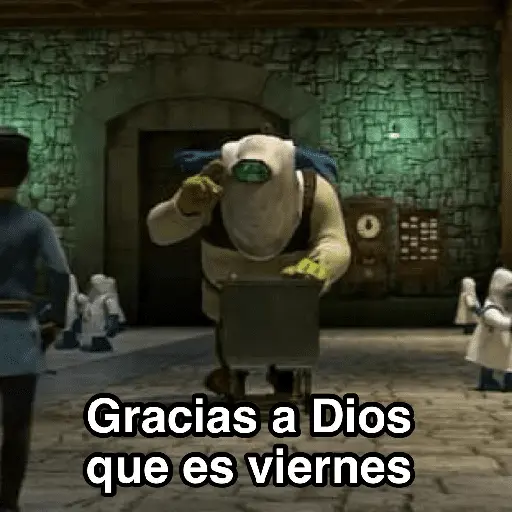 Gracias a Dios que es viernes