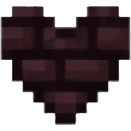 Minecraft heart ❤🟥 17