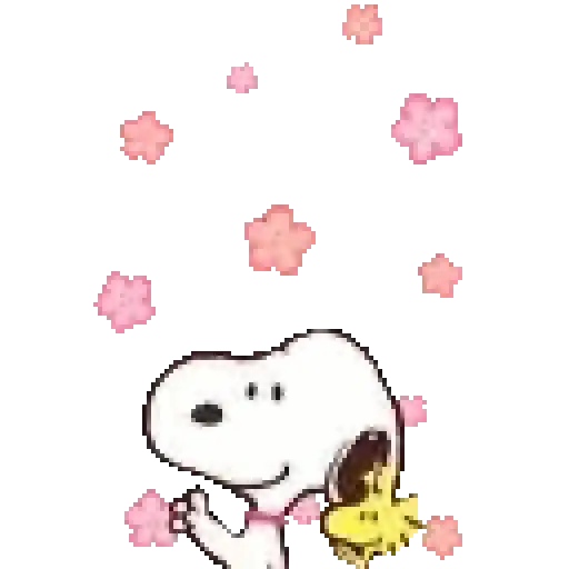 Snoopy en primavera 🌺🌻 16