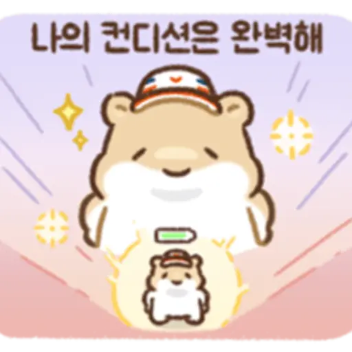 나의 컨디션은 완벽해