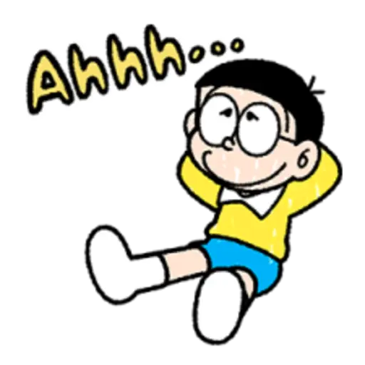 Doraemon's Crayon Stickers 5