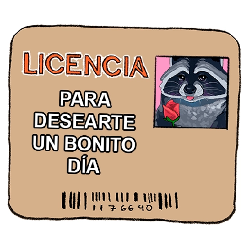 LICENCIA PARA DESEARTE UN BONITO DÍA 1176690 E