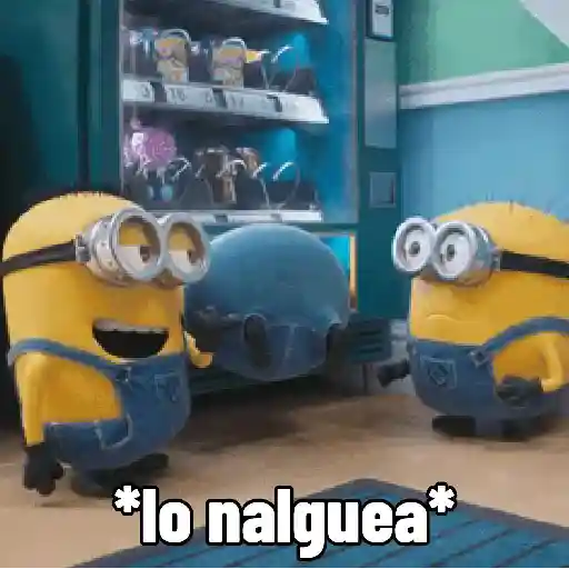 *lo nalguea*