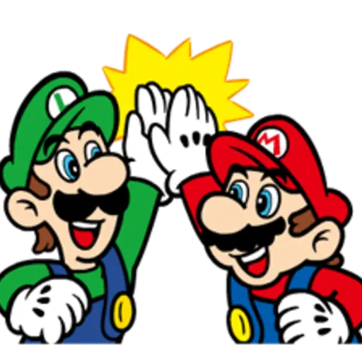 Talking Super Mario Animated Stickers 16
