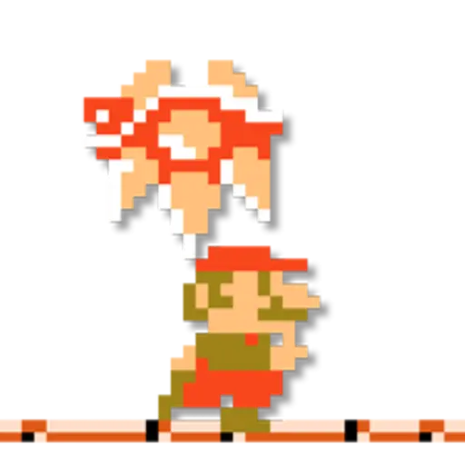 Super Mario Bros. 8-Bit Stickers 13