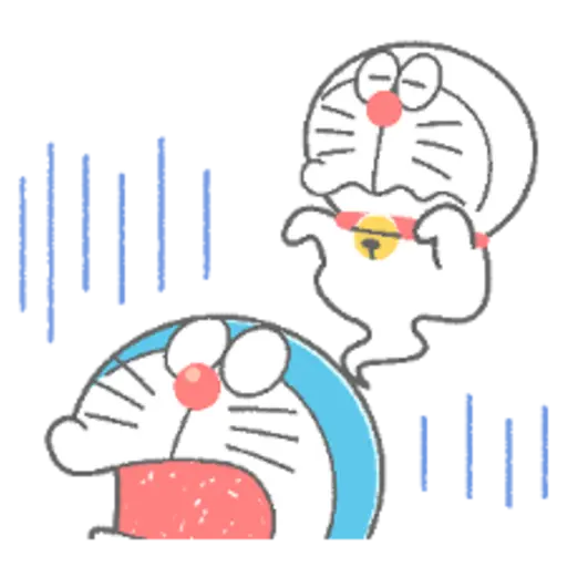 Doraemon's Animated Crayon Stickers 24