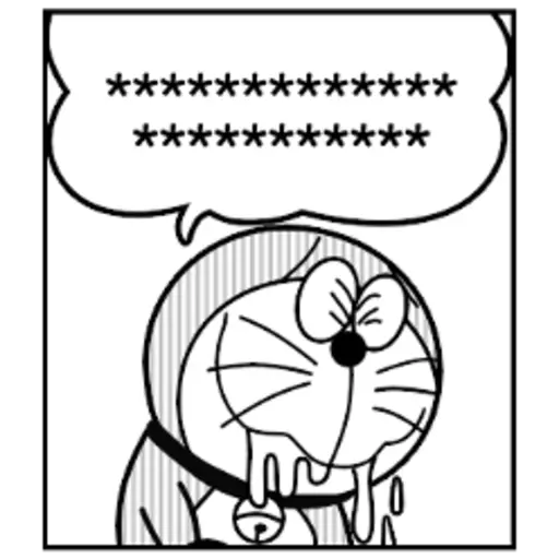 Manga Stickers: Doraemon 44