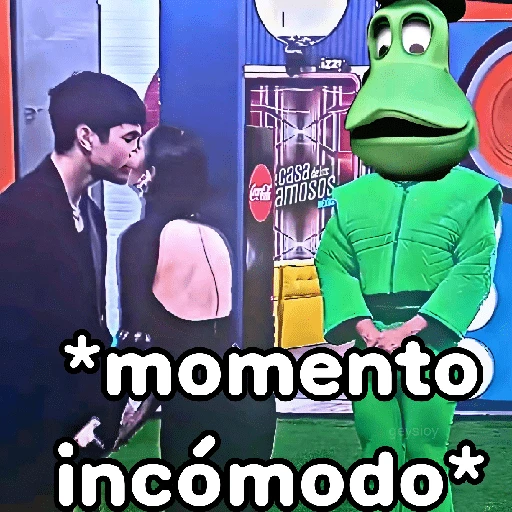 2 casa amosos *momento gysioy incómodo*