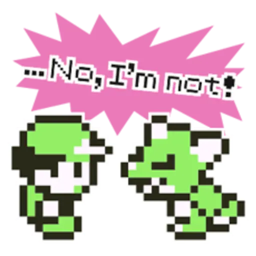 ...No, I'm not!