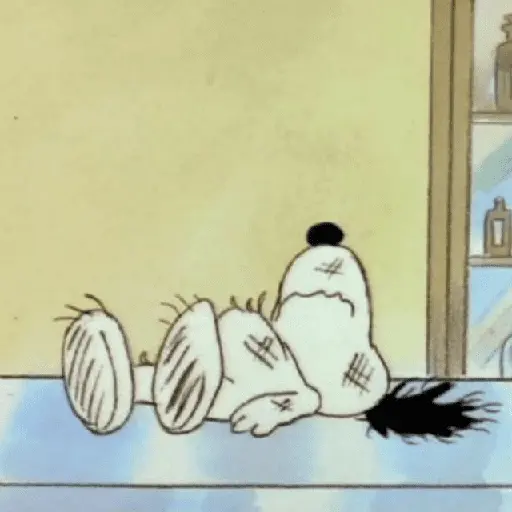 🫐☔ SNOOPY Triste ☔🫐 9