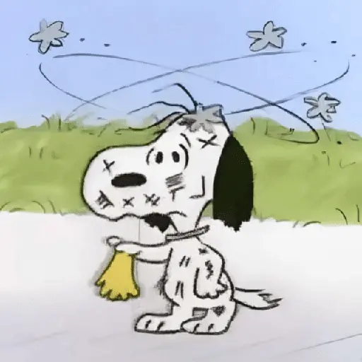 🫐☔ SNOOPY Triste ☔🫐 4