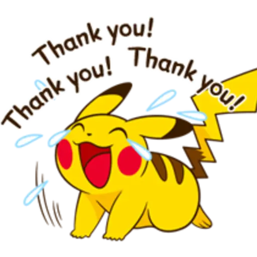 Thank you! Thank you! Thank you! Thant