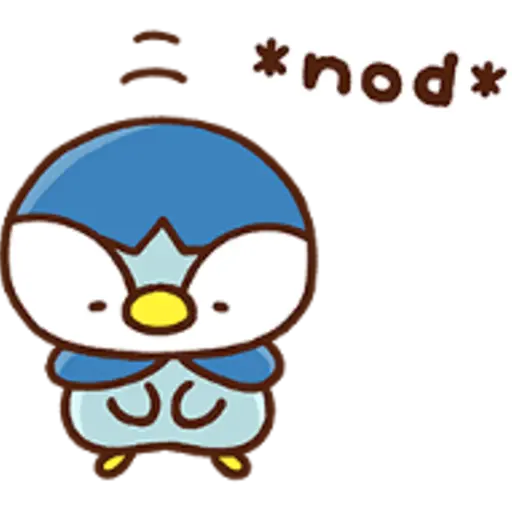 *nod*