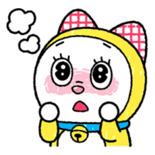 Doraemon's Crayon Stickers 3