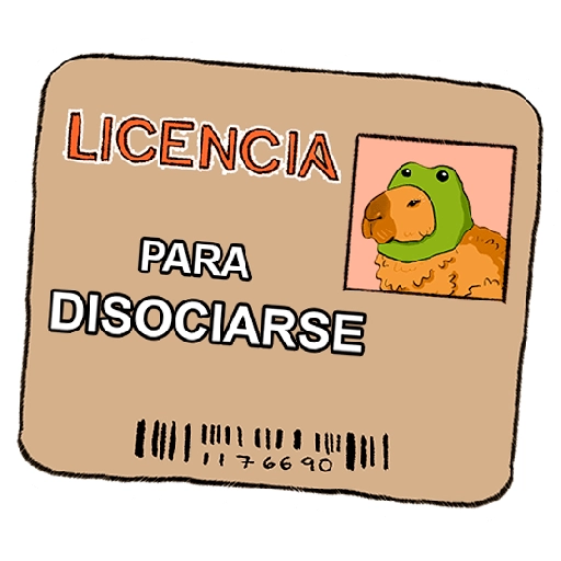 LICENCIA PARA DISOCIARSE 76690