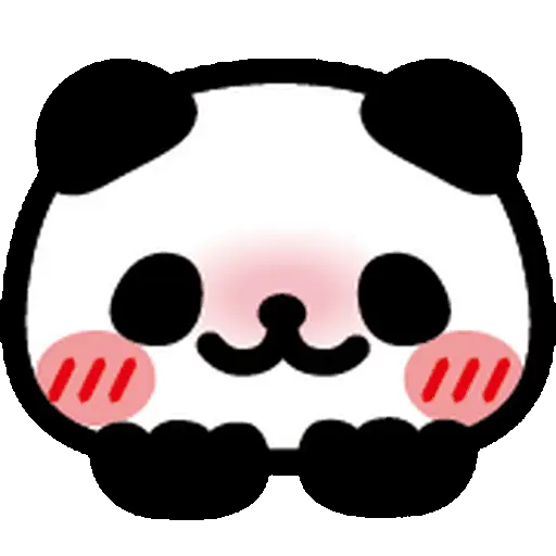 Emojis Animados osito panda🐼 4