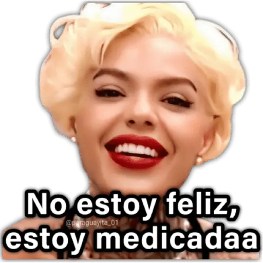 No estoy feliz, @paraguayita_01 estoy medicadaa