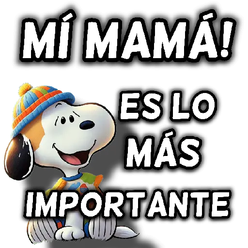 Snoopy día de la madre 30