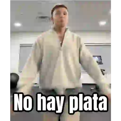 No hay plata