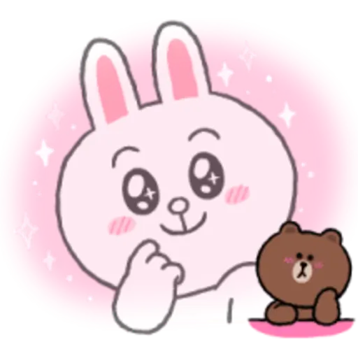LINE FRIENDS Max Love Stickers 18