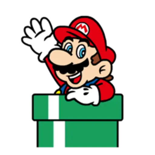 Talking Super Mario Animated Stickers 6
