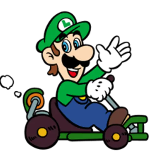 Mario Kart Stickers 2