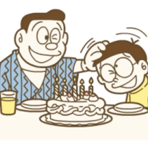 DORAEMON Animated Stickers (Happy World)