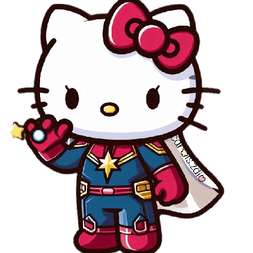 Hello Kitty Personajes 🎀🦸‍♀️🌟 10