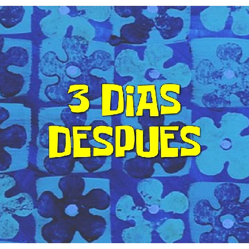3 DIAS DESPUES