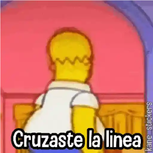 Cruzaste la linea kane stickers