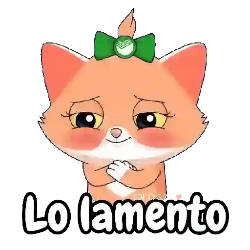 Lo lamento