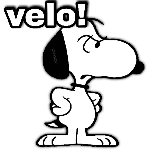 ♥️ Snoopy enojado 4😡 15