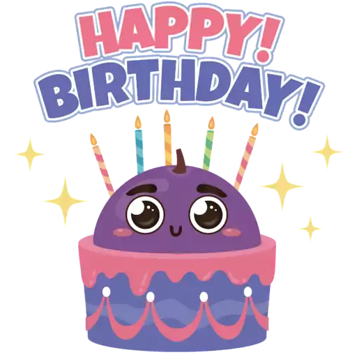 提子五歲生日sticker 3