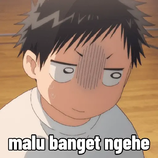 malu banget ngehe