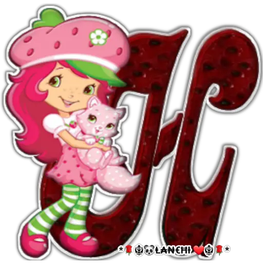 Abecedario Chica 🍓 21
