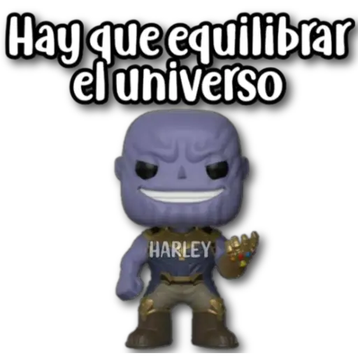 Hay que equilibrar
el universo
HARLEY