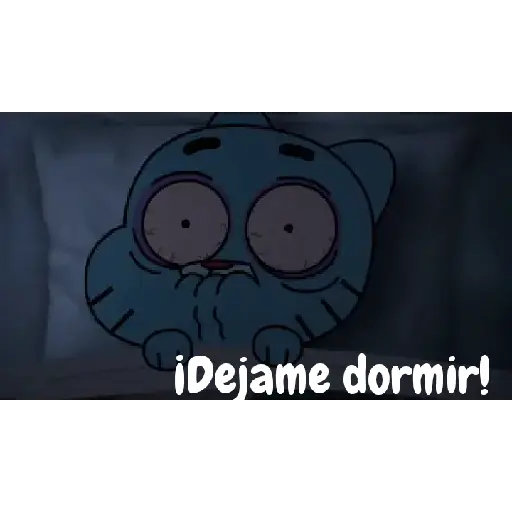 ¡Dejame dormir!