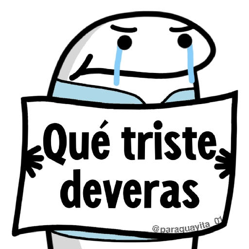 Qué triste deveras @paraguayita