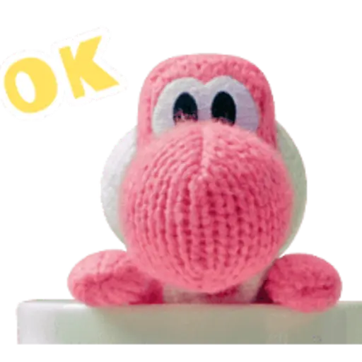 Yarn Yoshi & Poochy Stickers 32