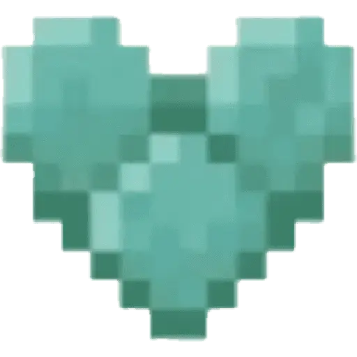 Minecraft heart ❤🟥 12