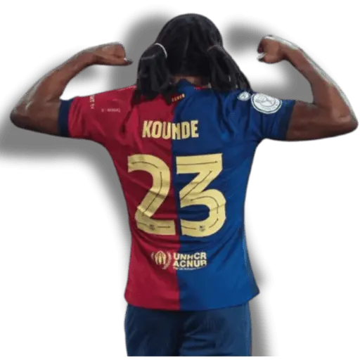 🔥 Kounde Barcelona ⚽️ 1