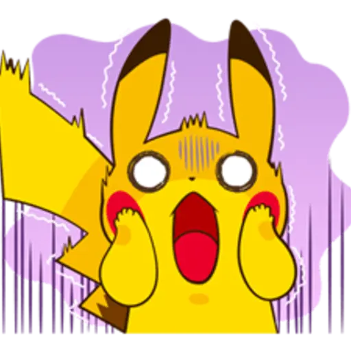 Pikachu's Lively Voiced Stickers ♪ 23