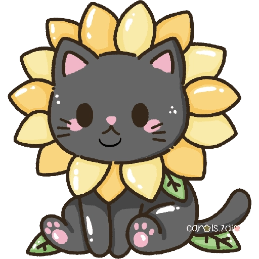 Flores amarillas michi cute🌼🌻 10