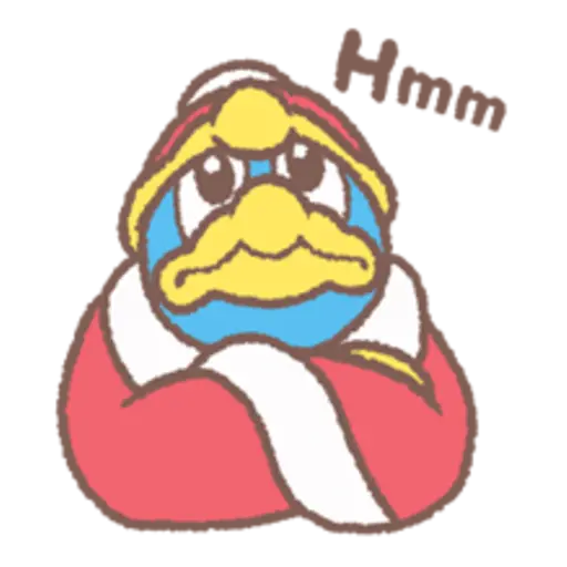 Kirby's Puffball Sticker Set 4